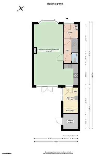 Ruime woning nabij UMCG - 145m2