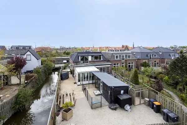 Halfvrijstaande woning Nieuwe Vaart ruime tuin garage 4 slaapkamers