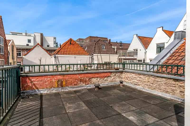 Rijksmonumentale Maisonnette Leiden Centrum Dakterras