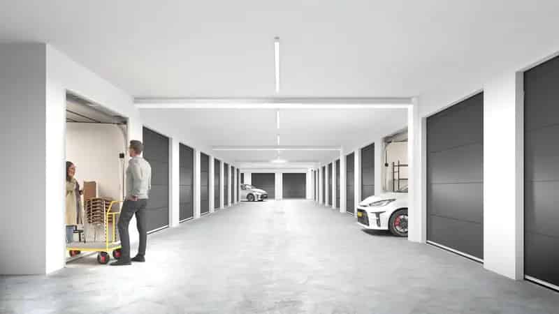 Garageboxen te huur Waddinxveen - Moderne opslag en werkruimte