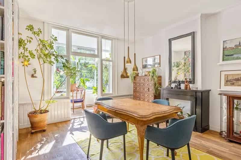 Appartement Chasséstraat Amsterdam 105m²  Jordaan Slatuinen