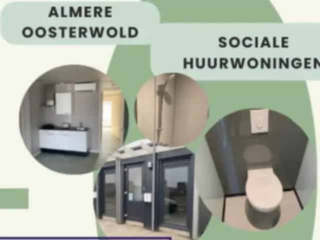 Sociale Huurwoningen Almere Cornelis Drebbelweg