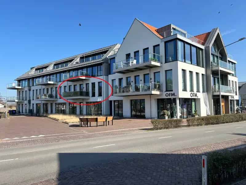 Modern Appartement Sluis 2 slaapkamers balkon parkeerplaats
