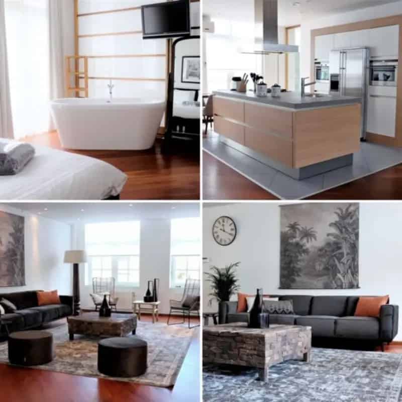 Gemeubileerd 3 kamer appartement Den Haag 130m2 2 badkamers