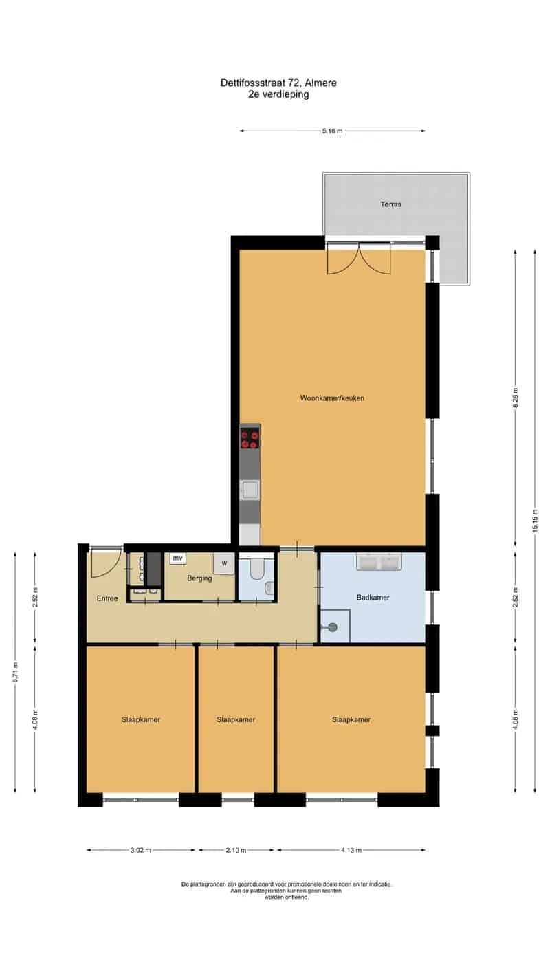 Appartement te koop: Dettifossstraat 72 1363 BX Almere | Funda