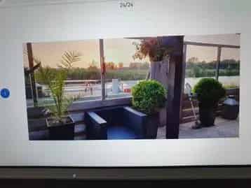 Chalet aan het Leekstermeer nabij Groningen