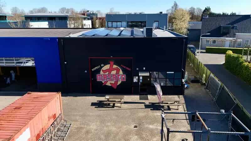 Bedrijfshal te huur Roosendaal 445m² Kantoor Entresol