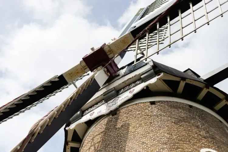 Historische Korenmolen te Koop Brouwershaven