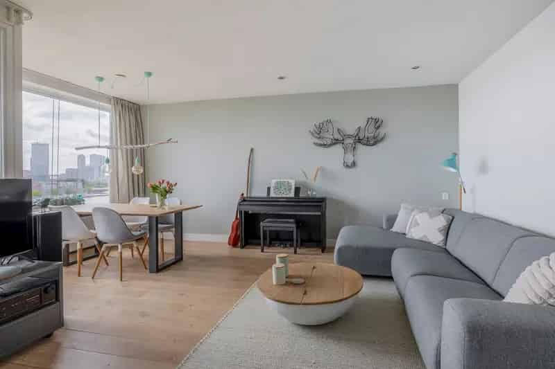 Appartement te koop Rotterdam Maas uitzicht Balkon Instapklaar