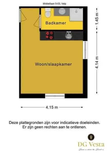 Luxe Gemeubileerde Studio Velp Short Stay Beschikbaar per 1 Mei 2025