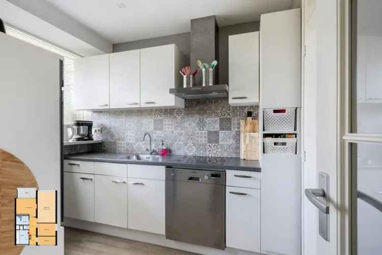 Appartement te koop Schiedam Groenoord 4-kamer balkon