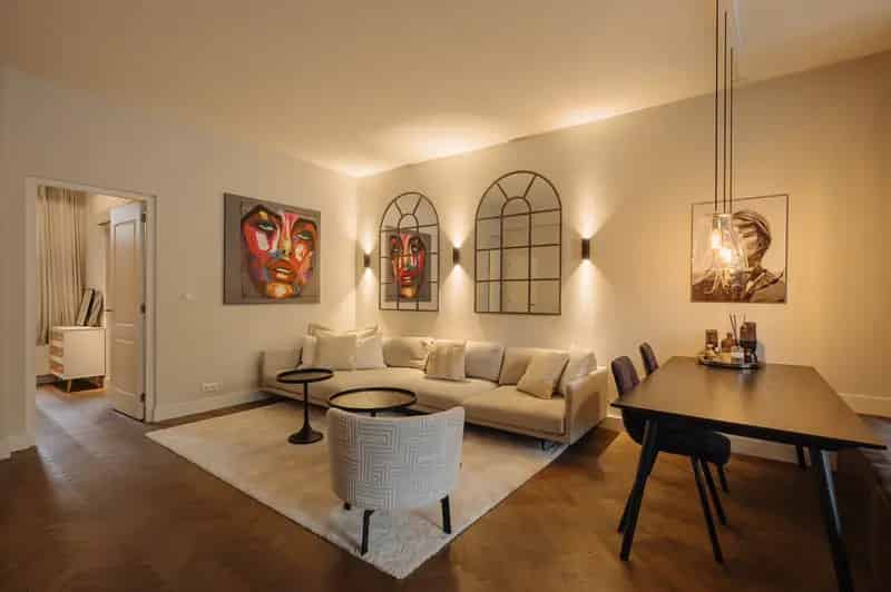 Jordaan benedenwoning 72m2 2 slaapkamers