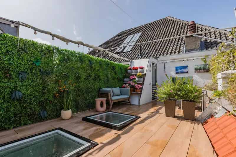 Luxe bovenwoning Haarlem Centrum 133m2 Dakterras 28m2