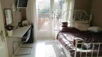 Wit Metalen Ikea Bed 140x200cm