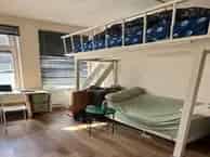 Kamer Groningen: Gezellige kamer met vaste hoogslaper