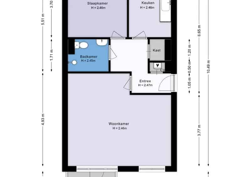 2 Kamer Appartement Amsterdam Spaarndammerbuurt
