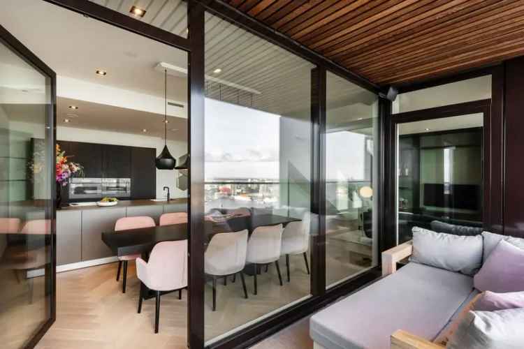 Luxe Appartement Amsterdam Pontsteiger 96m2 Panoramisch IJ-zicht
