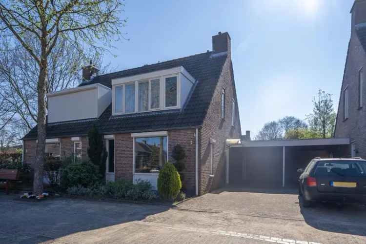 Moderne Tweekapper Udenhout 3 slaapkamers Ruime Tuin