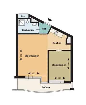Appartement te huur Admiraal de Ruyterweg Rotterdam