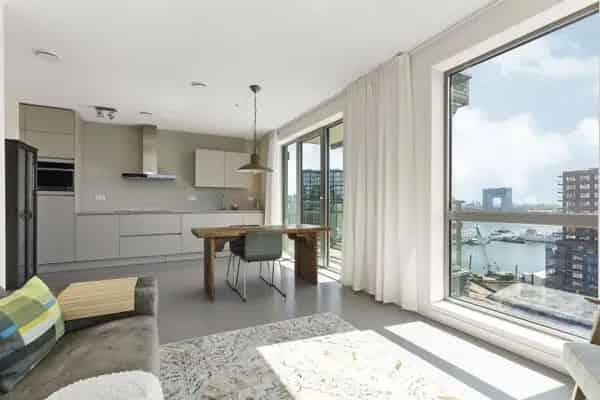 Modern Appartement NDSM Amsterdam 69m2 Twee Balkons