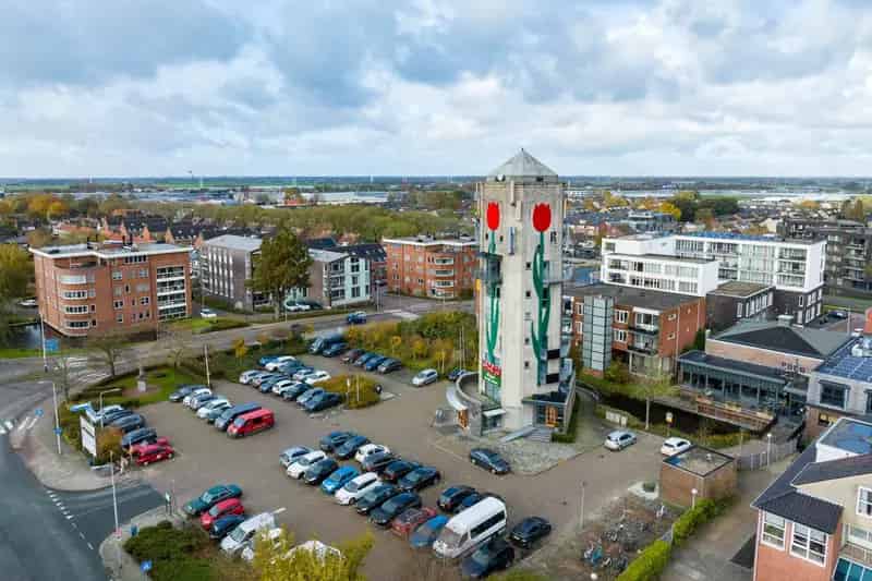 Watertoren B&B Roelofarendsveen 157m2 3 slaapkamers Panoramisch Uitzicht