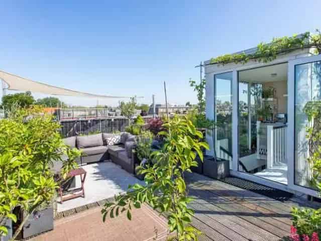 Dubbel Bovenhuis Schinkelbuurt 4 slaapkamers grote daktuin