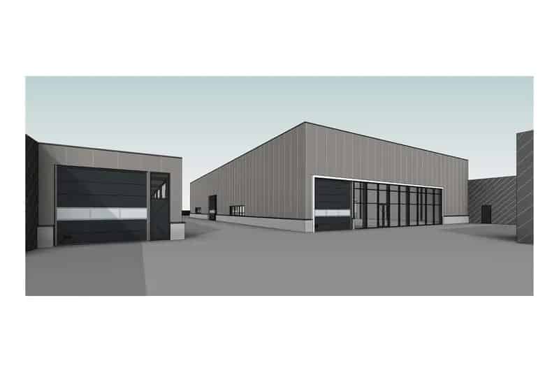 Bedrijfshal te Huur Tilburg 1471m2 Kantoorruimte 570m2