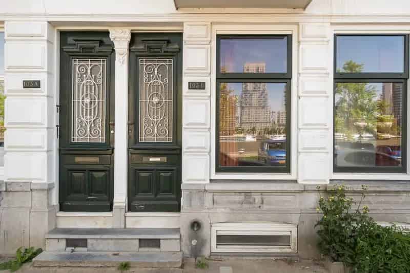 Dubbel Benedenhuis Maaskade Rotterdam - Tuin - Uitzicht Maas