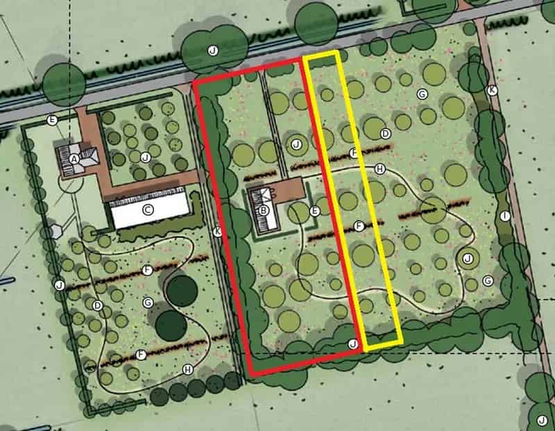 Bouwgrond Nijbroek 4500m² Vrijstaande Woning Fruitbomen