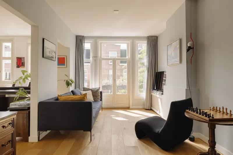 Dubbel Bovenhuis Schinkelbuurt 115m2 Dakterras 3 Slaapkamers
