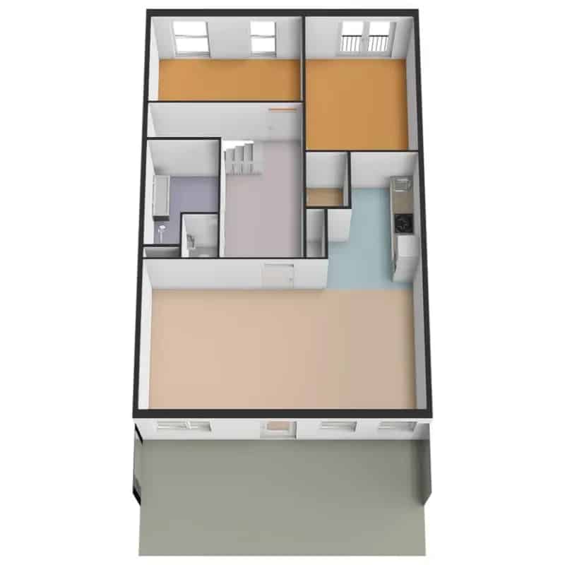 Moderne Maisonnette te Koop Delft 3 slaapkamers, Parkeerplaats en Terras