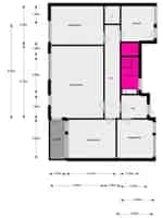 Appartement 3 slaapkamers Delfzijl Balkon Lift