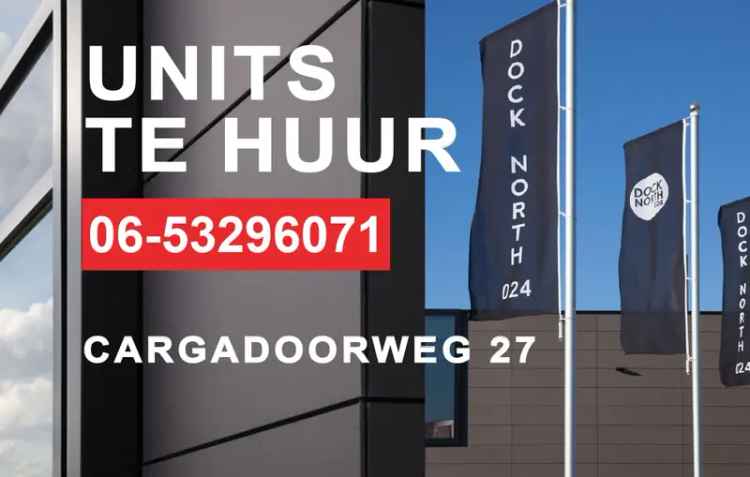 Bedrijfshal Nijmegen te huur Cargadoorweg