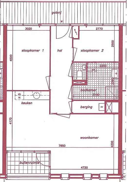 3-kamerappartement Hoofddorp Ruime Woonkamer 2 Slaapkamers