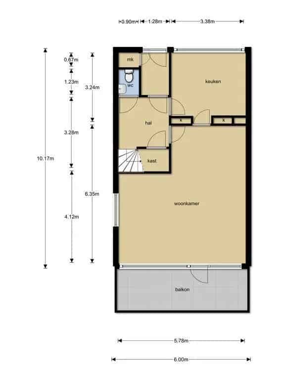 Ruime Maisonnette 4 Slaapkamers Nijmegen Hazenkamp