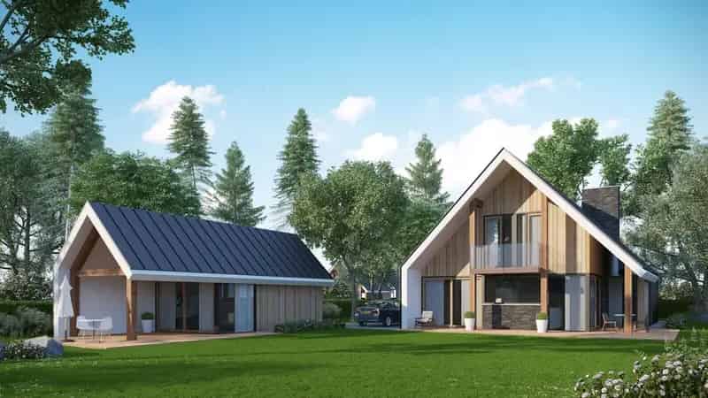 Bouwkavel Biest-Houtakker: Vrijstaande woning 1500m²
