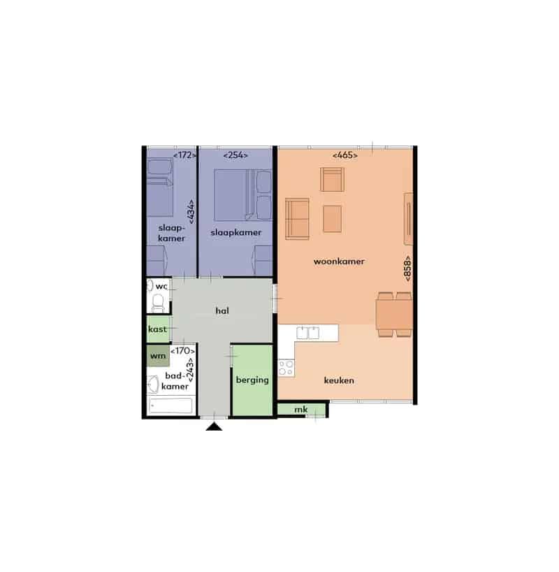 Appartementen Klaverhof Alphen aan den Rijn