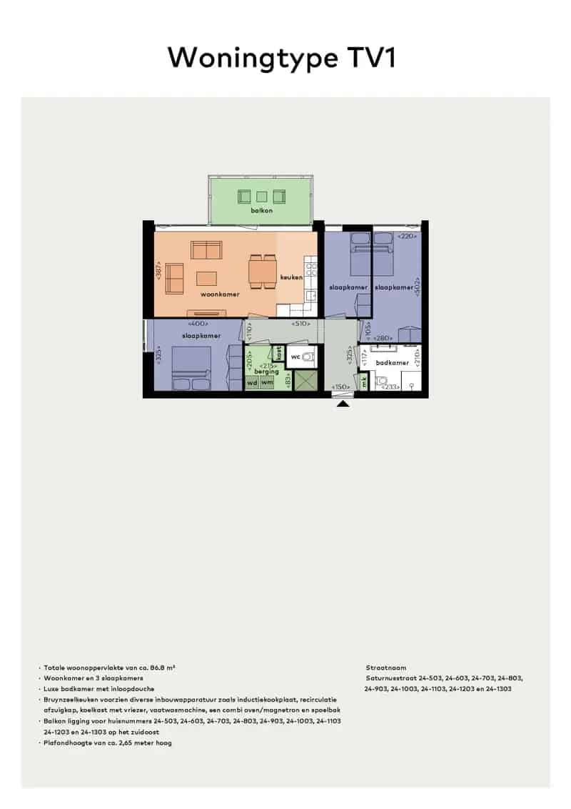 Appartementen Binck Poort Den Haag Nieuwbouw 2024