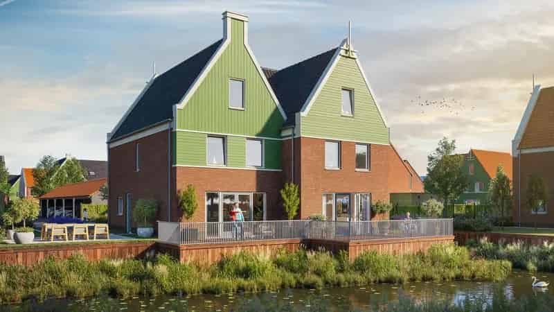 Twee Onder Een Kapwoning Assendelft Waterterras 5 Slaapkamers