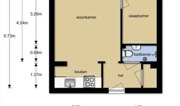 Woning Te Huur in Zaandam, Noord-Holland