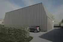 Bedrijfsruimte 989m2 Nunspeet Twee Hallen Appartement Kantoor