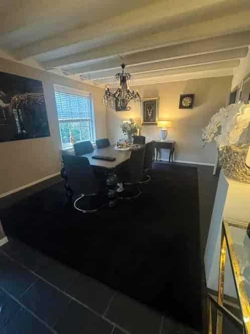 Luxe Zwart Vloerkleed 400x300cm Zo Goed Als Nieuw
