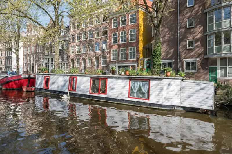 Huisboot Amsterdam Centrum - 40m2 - Rustig - Instapklaar
