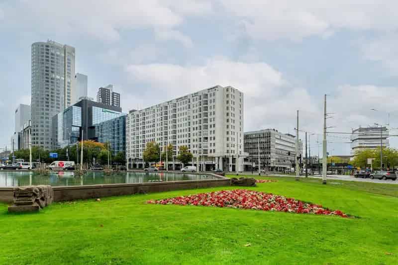 Modern appartement Rotterdam Centrum 75m2 Uitzicht Skyline
