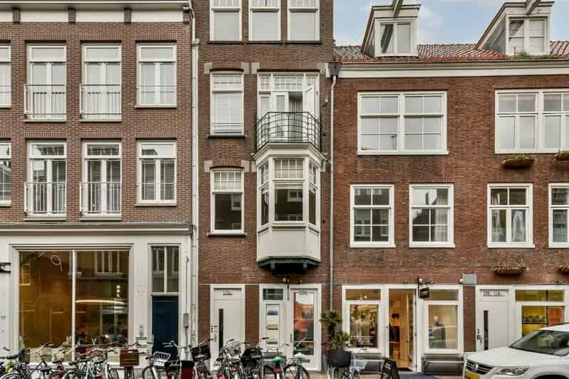 2 Kamer Appartement Amsterdam Spiegelkwartier Eigen Grond Balkon