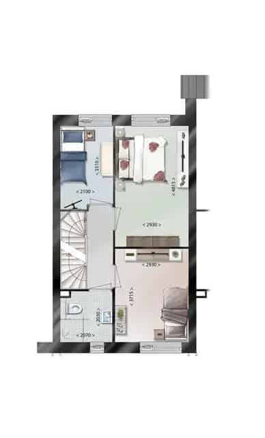 Tussenwoning Nijkerk 4 Kamers 112m2 2024