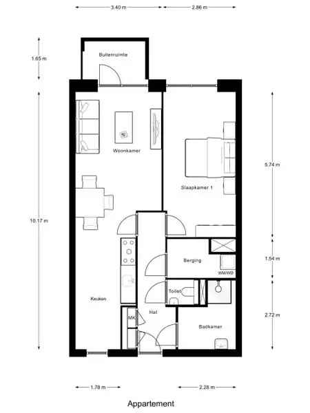 Modern Appartement te Huur in BUUR Leidsche Rijn