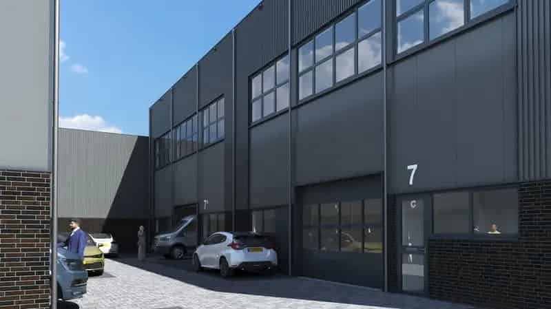 Bedrijfshal Woerden | Zoek bedrijfshallen te koop: Marconiweg 5 3442 AD Woerden 