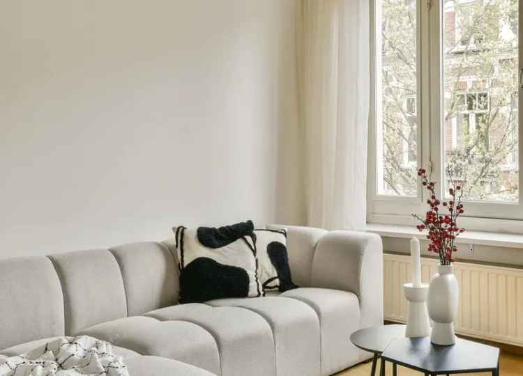 Appartement Amsterdam Helmersbuurt 3 slaapkamers Balkon