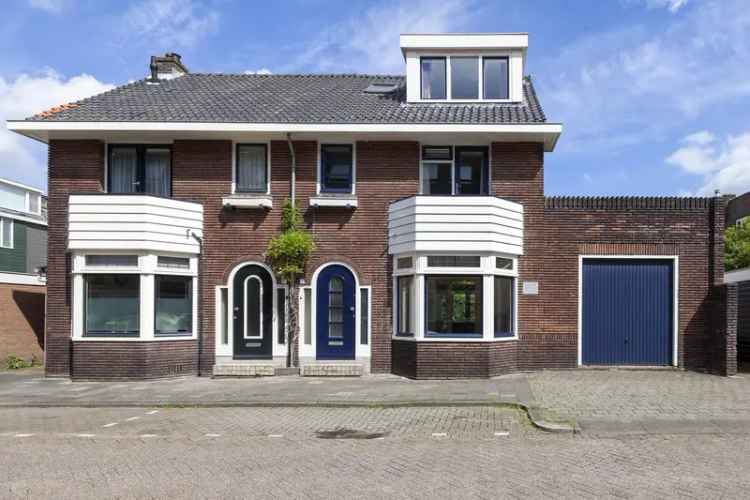 Karakteristieke 2-onder-1-kapwoning Gouda 4 slaapkamers grote garage